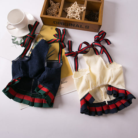 British Strappy Pet Suspender Skirt