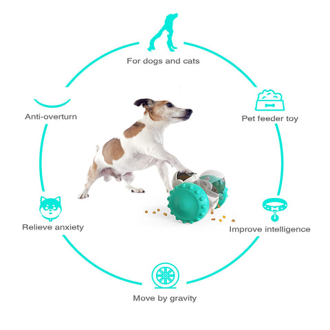Tumbler Balance Car Slow Feeder Pet Toy