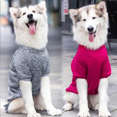 Fleece Pullover Pet Sweatshirt