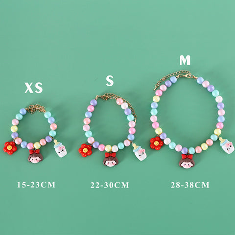 Pet Macaroon Necklace Accessories