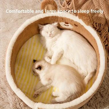 Bear & Cat Pet Bed