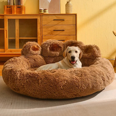 Cute Bear Paw Shape Pet Bed