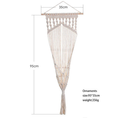 Macrame Cat Hammock Wall Hanging Bed