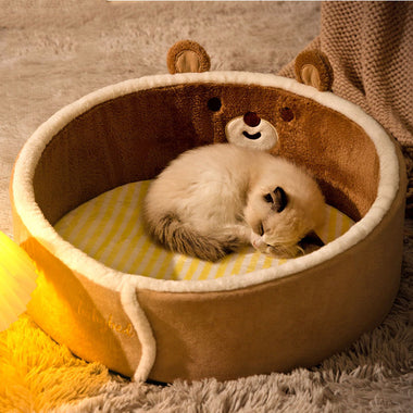 Bear & Cat Pet Bed