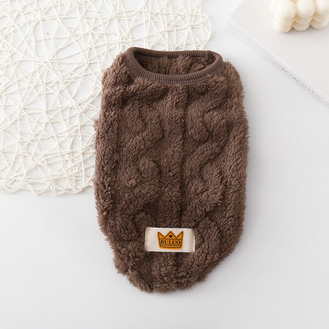 Fleece Pullover Pet Clothes