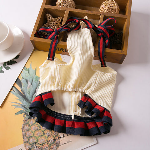 British Strappy Pet Suspender Skirt