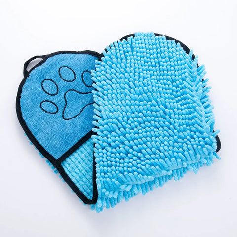 Glove Type Quick-drying Pet Absorbent Towel