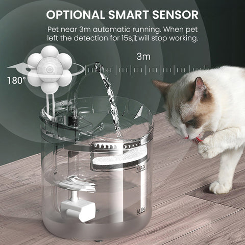 Automatic Sensor Water Fountain 2L for Multi Pet
