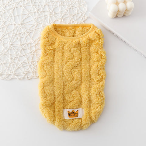 Fleece Pullover Pet Clothes