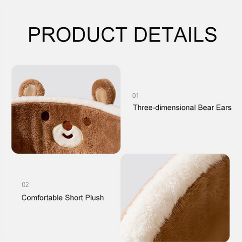 Bear & Cat Pet Bed