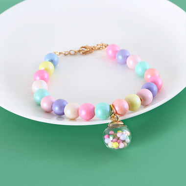 Pet Macaroon Necklace Accessories