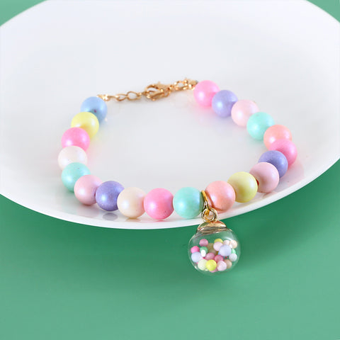 Pet Macaroon Necklace Accessories