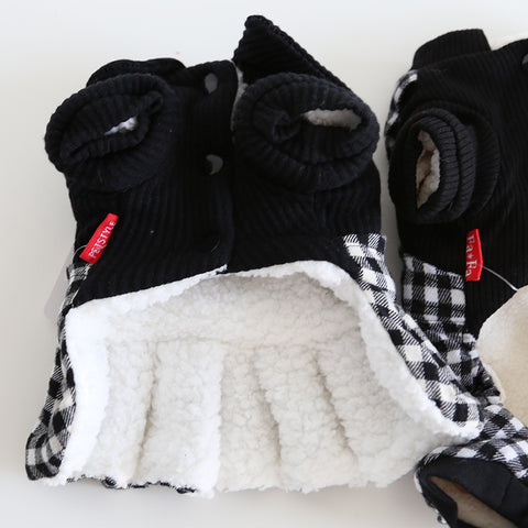 Panda Plaidet Pet Clothes