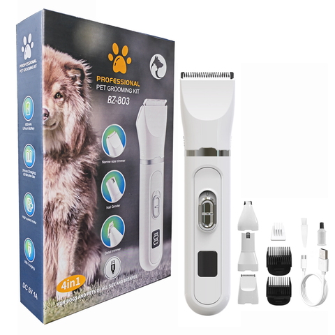 4 IN 1 PET Grooming kit