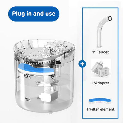 Automatic Sensor Water Fountain 2L for Multi Pet