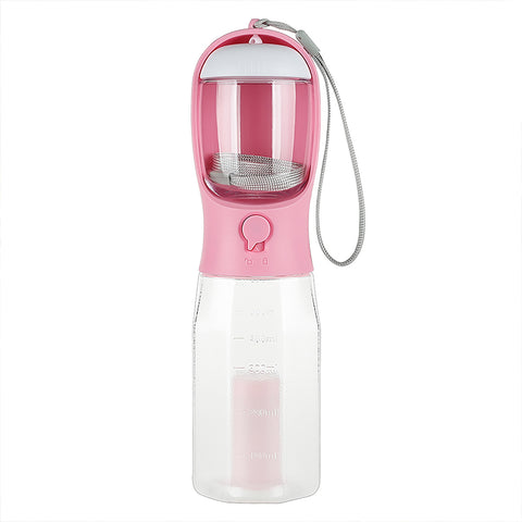 3 in 1 Multifunctional Portable Dog Walking Water Bottle