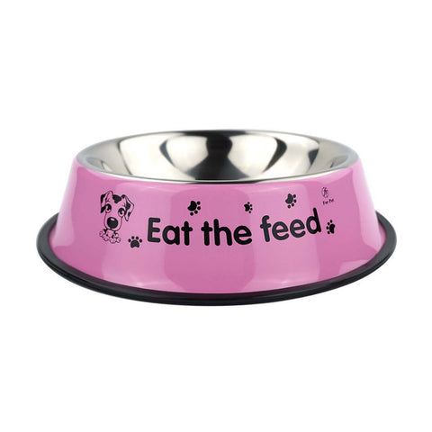 Non-Slip Stainless Steel Pet Bowl