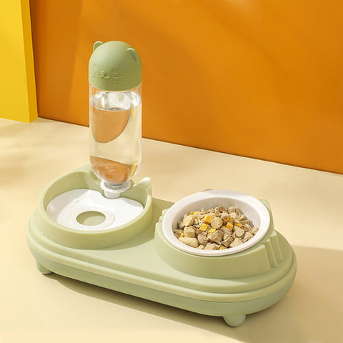 Pet Water & Food Feeder