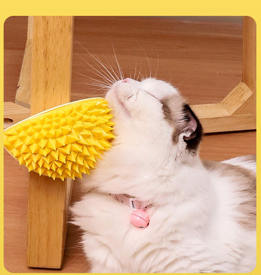 Multifunctional Cat Massager Brush Scratcher Toy