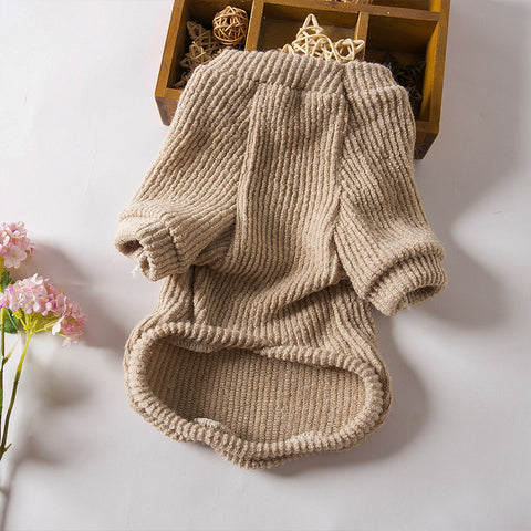 Knitted Pullover Pet Sweatshirt