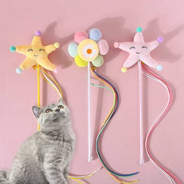 Interactive Vocal Tassel Bell Lovely Cat Toys