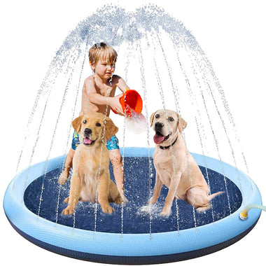 Outdoor Splash Pad Sprinkler for Dogs