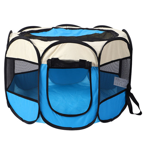 Mesh Portable Foldable Pet Playpen