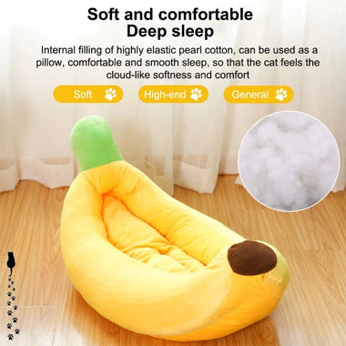 Cute Banana Pet Bed