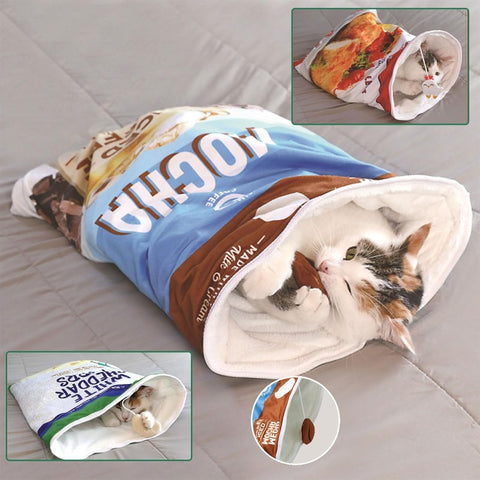 Cat Semi-closed Sleeping Nest