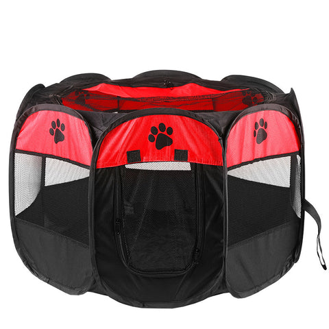 Mesh Portable Foldable Pet Playpen
