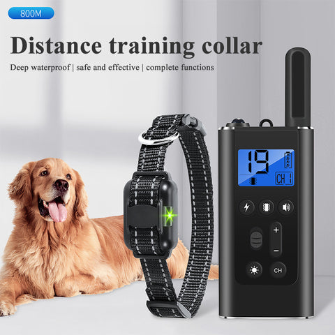 Remote Control Smart Dog Training Device Collar