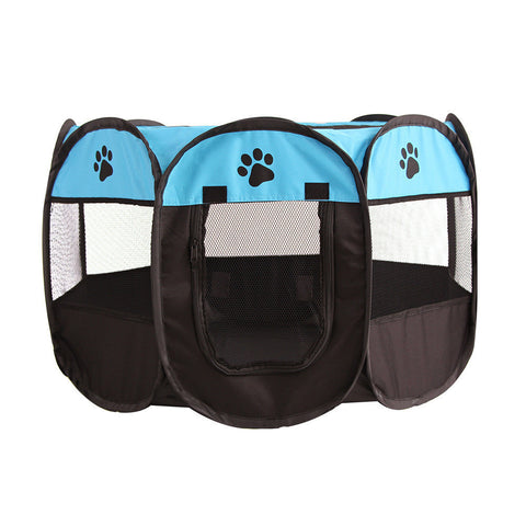 Mesh Portable Foldable Pet Playpen