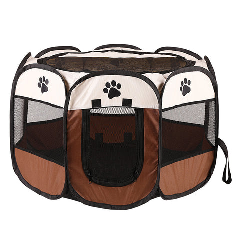 Mesh Portable Foldable Pet Playpen