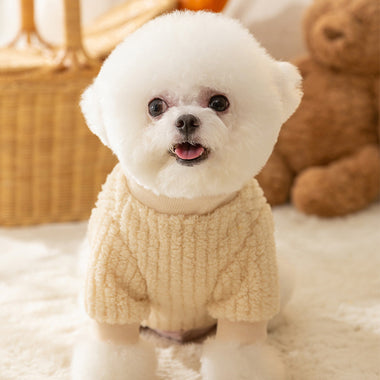 Fleece Cute Bear Pet Clothes