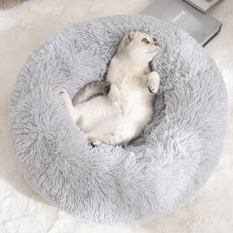 Round Washable Dog & Cat nest bed