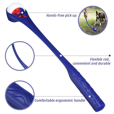 3-IN-1 Throwing Stick Outdoor Interactive Ball Dog Pet