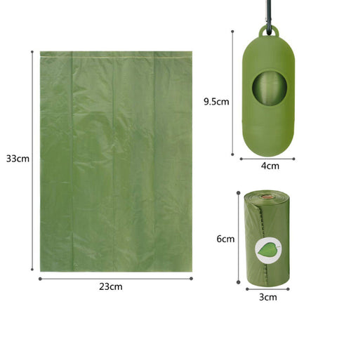 Dog Poop Bags with Dispenser