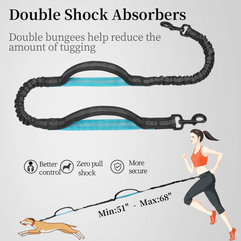 Retractable Hands-Free Traction Rope Dog Walking