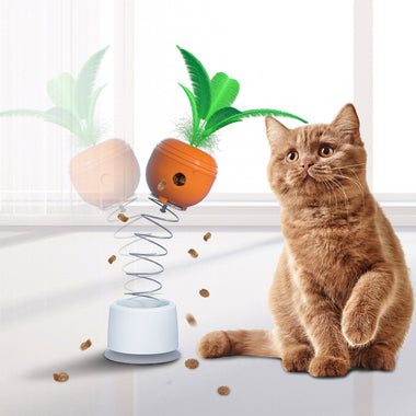 Interactive Treat Dispenser Cat Toy