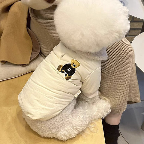 Cartoon Plush Pet Coat