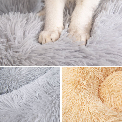 Round Washable Dog & Cat nest bed