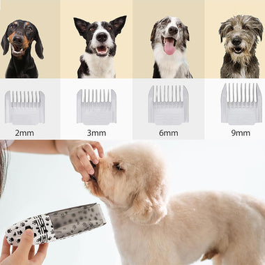 Automatic Inhaling pet hair clipper