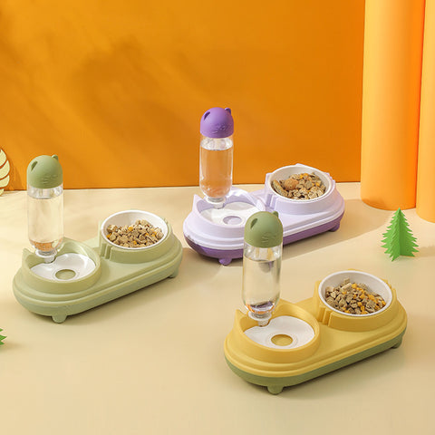 Pet Water & Food Feeder