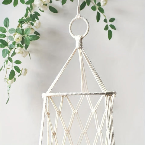 Macrame Cat Hammock Wall Hanging Bed