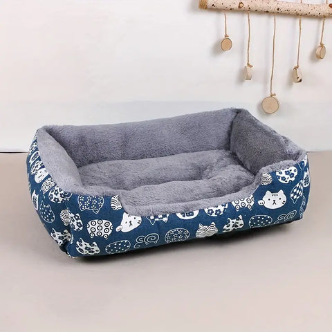 Rectangular Pet Sleeping Bed