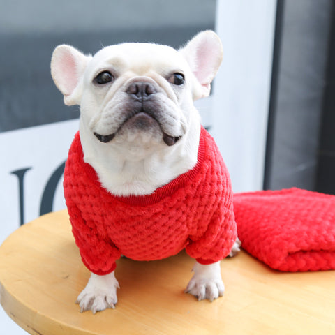 Cute Bear Pattern Flannel Pullover