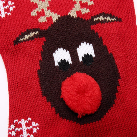 Christmas Red Nosed Deer Pet Sweater