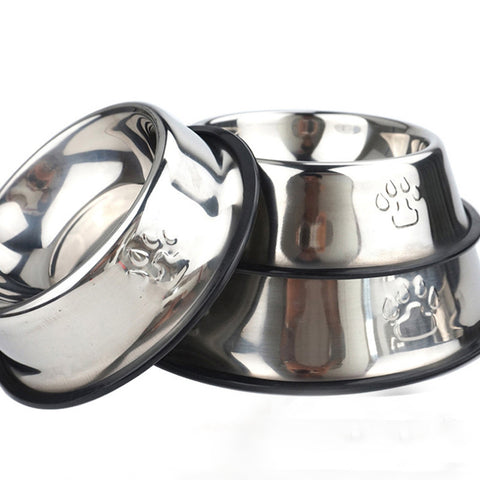 Non-Slip Stainless Steel Pet Bowl