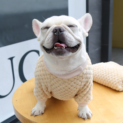 Cute Bear Pattern Flannel Pullover