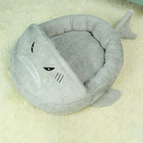 Dinosaur Shaped Semi-Closed Pet Bed